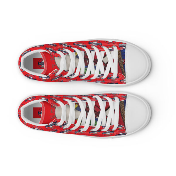 Jason Pierre Italy Women’s high top canvas shoes