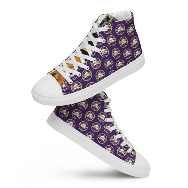 Jason Pierre Italy Women’s high top canvas shoes
