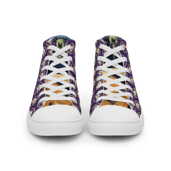 Jason Pierre Italy Women’s high top canvas shoes