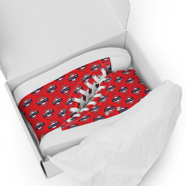 Jason Pierre Italy Women’s high top canvas shoes