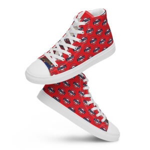 Jason Pierre Italy Women’s high top canvas shoes