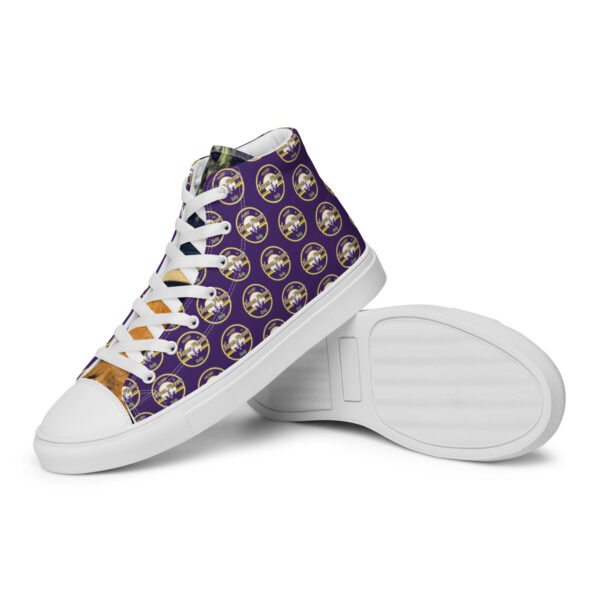 Jason Pierre Italy Women’s high top canvas shoes