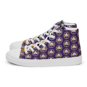 Jason Pierre Italy Women’s high top canvas shoes