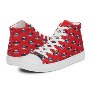 Jason Pierre Italy Women’s high top canvas shoes