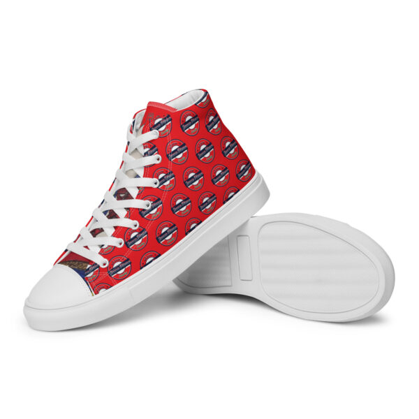 Jason Pierre Italy Women’s high top canvas shoes
