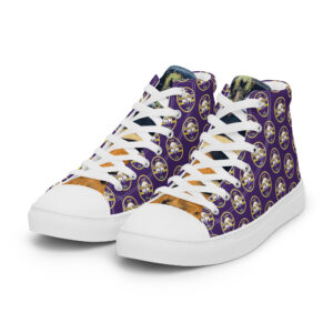 Jason Pierre Italy Women’s high top canvas shoes