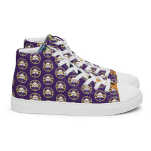 Jason Pierre Italy Women’s high top canvas shoes
