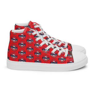 Jason Pierre Italy Women’s high top canvas shoes
