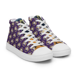 Jason Pierre Italy Women’s high top canvas shoes