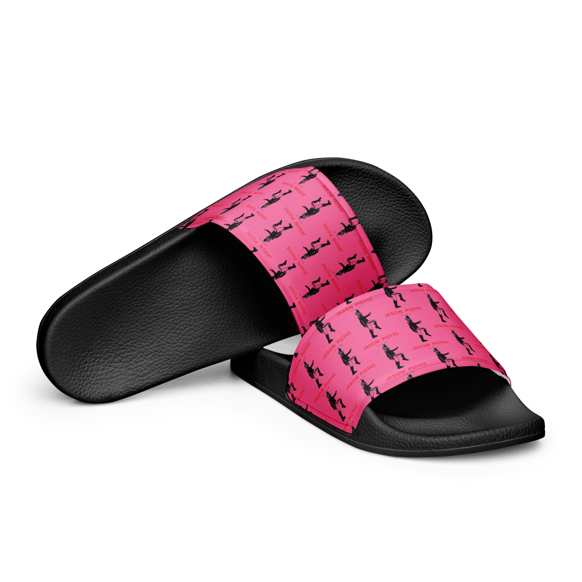 womens-slides-black-front-62c37c49813ee.jpg Jason Pierre Women’s slides