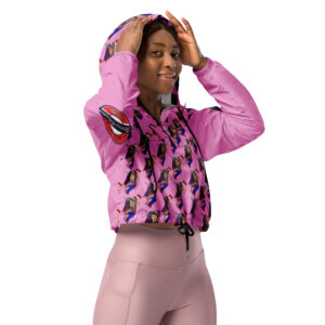 Jason Pierre Women’s cropped windbreaker