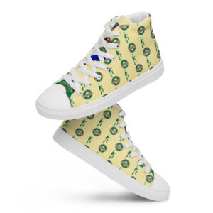 Jason Pierre Men’s high top canvas shoes