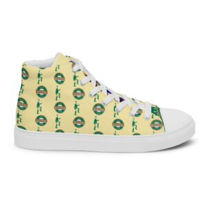 Jason Pierre Men’s high top canvas shoes