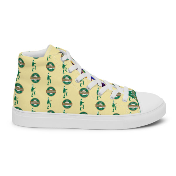 Jason Pierre Men’s high top canvas shoes