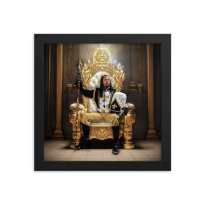 Jesus Drum Major Framed poster