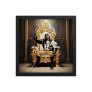 Jesus Drum Major Framed poster