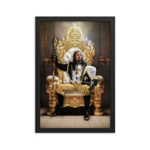 Jesus Drum Major Framed poster