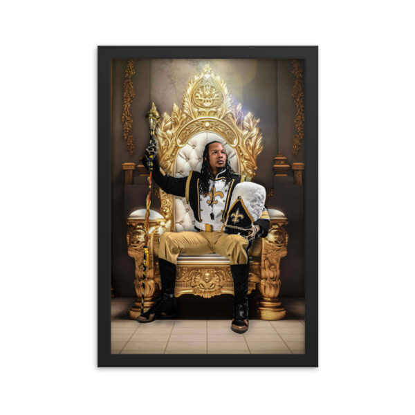 Jesus Drum Major Framed poster