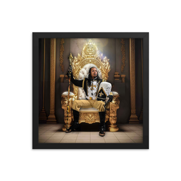 Jesus Drum Major Framed poster
