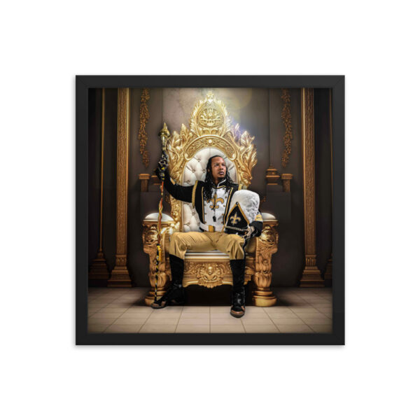 Jesus Drum Major Framed poster