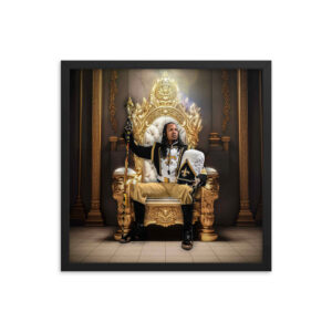 Jesus Drum Major Framed poster