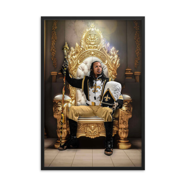 Jesus Drum Major Framed poster