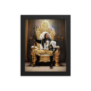 Jesus Drum Major Framed poster