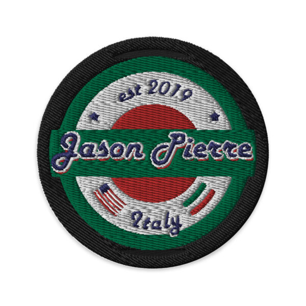 Jason Pierre Italy Embroidered patches