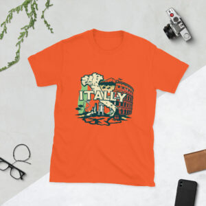 Jason Pierre Italy Short-Sleeve Unisex T-Shirt