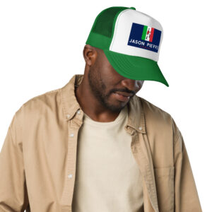 Jason Pierre Italy Foam trucker hat