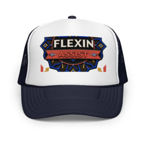 Flexin Assist Foam trucker hat