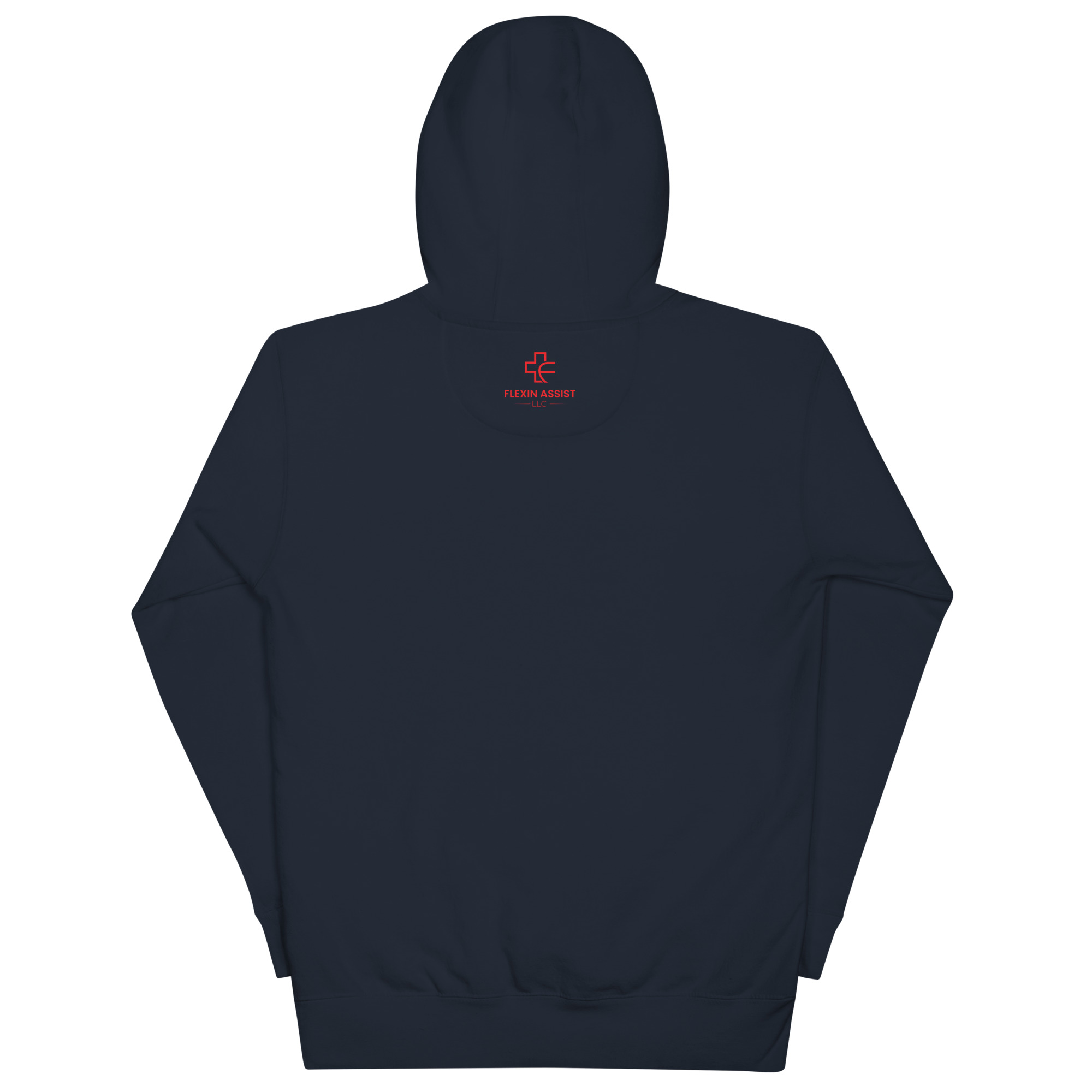 unisex-premium-pullover-hoodie-navy-blazer-back-6a1255eecff11.jpg Flexin Assist Unisex Hoodie