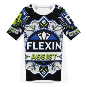 Flexin Assist All-over print men’s rash guard