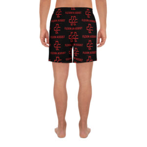 Flexin Assist All-Over Print Unisex Athletic Long Shorts