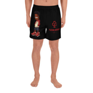 Flexin Assist All-Over Print Unisex Athletic Long Shorts