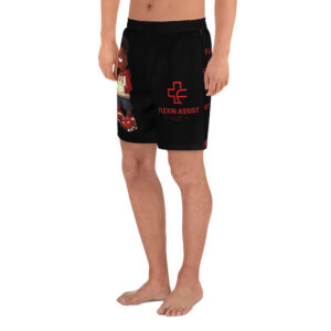 Flexin Assist All-Over Print Unisex Athletic Long Shorts